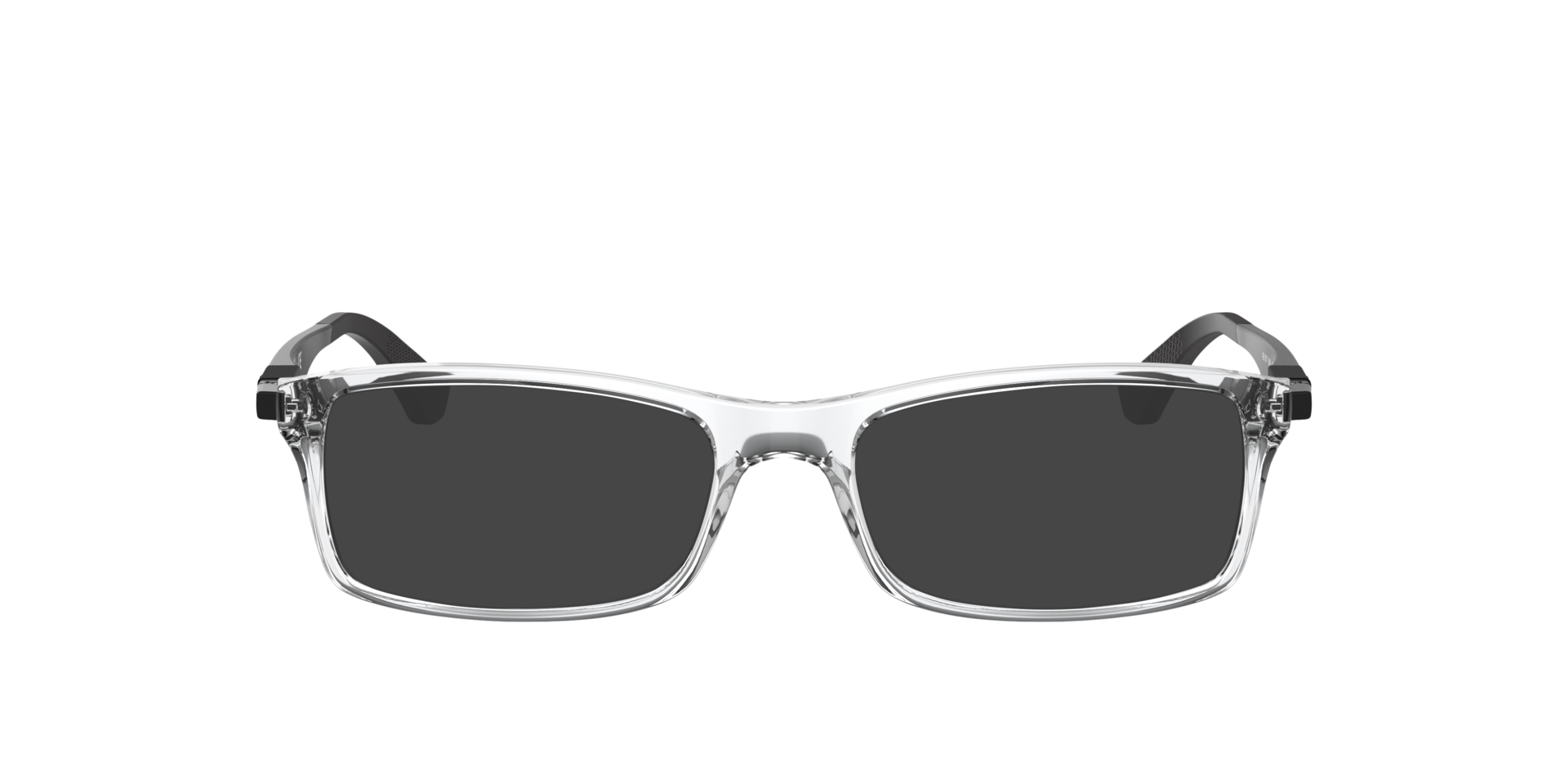 RB7017 Transparant KunststofEyeglass Frames van B24, met getinte lenzen