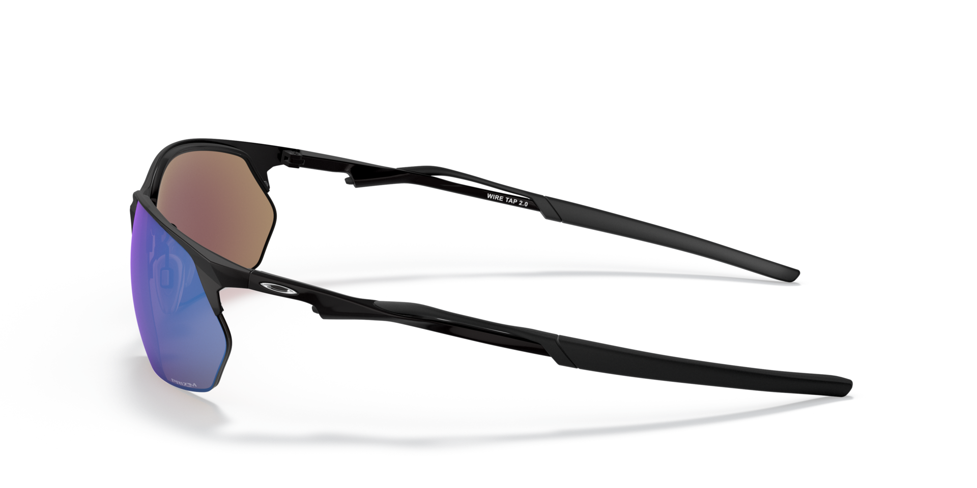 Wire Tap 2.0 Schwarz satiniert MetallSunglass Frames von B24, Seitenansicht