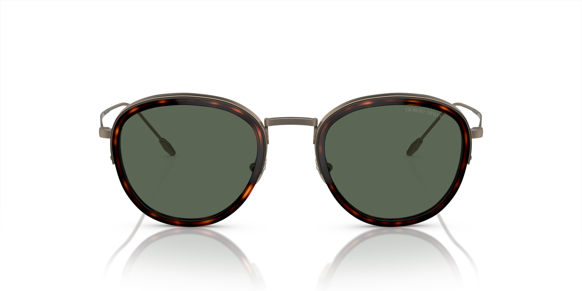 AR6068 Havana Rot MetallSunglass Frames von B24, Vorderansicht