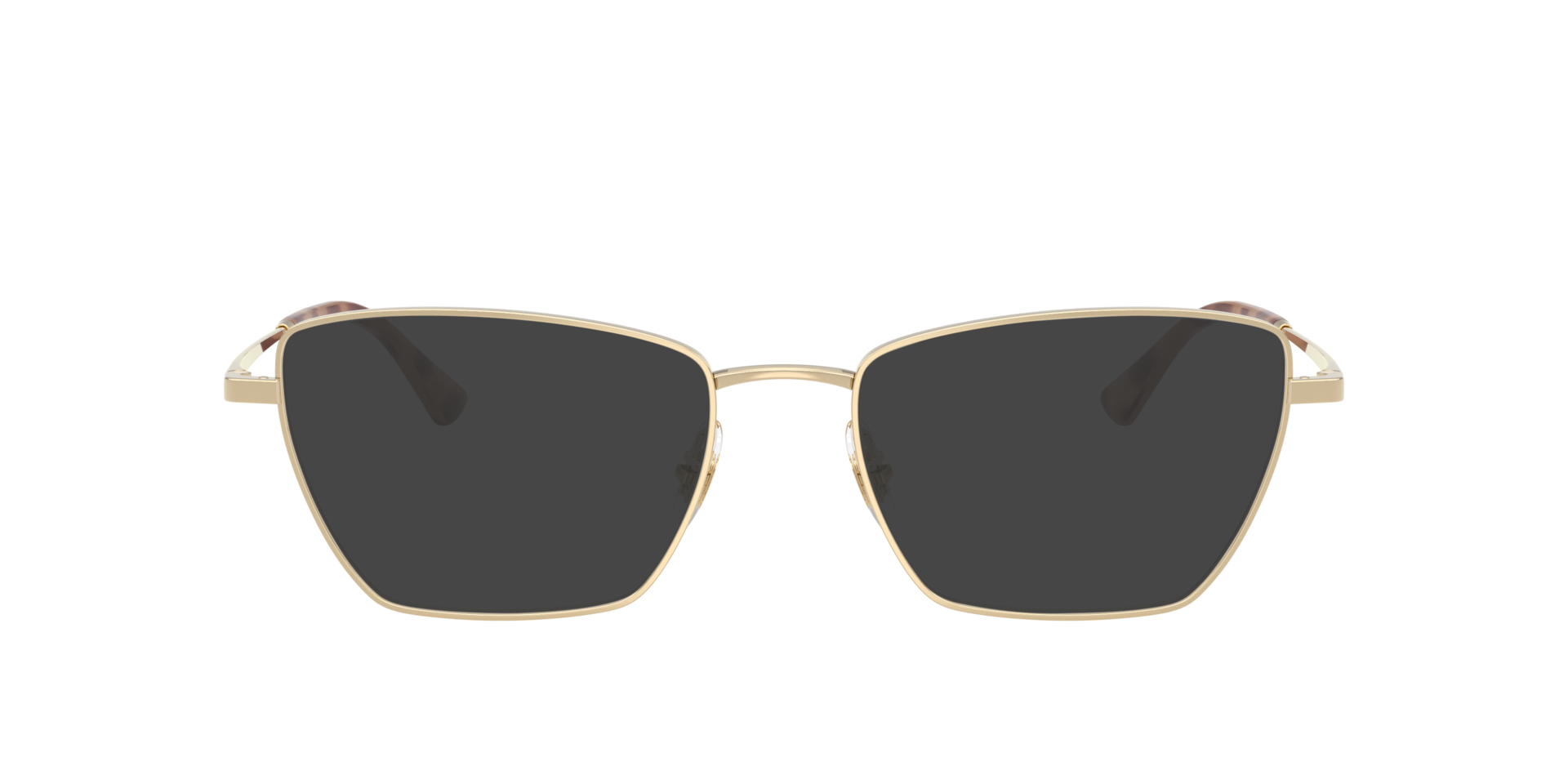 RB6552 Hellgold MetallEyeglass Frames von B24, mit getönten Gläsern