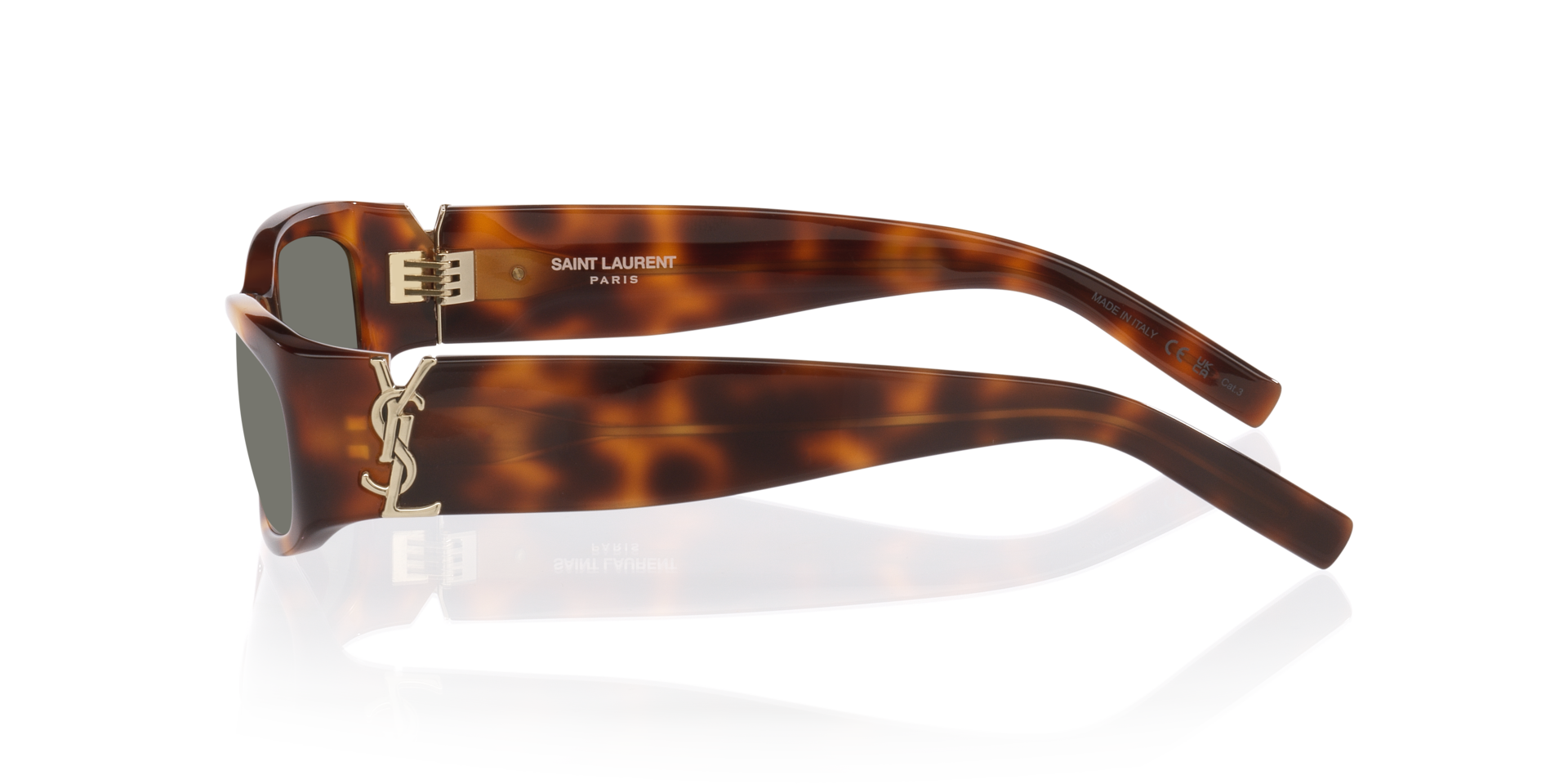SLM152 Tortoise Light AcetatSunglass Frames von B24, Seitenansicht