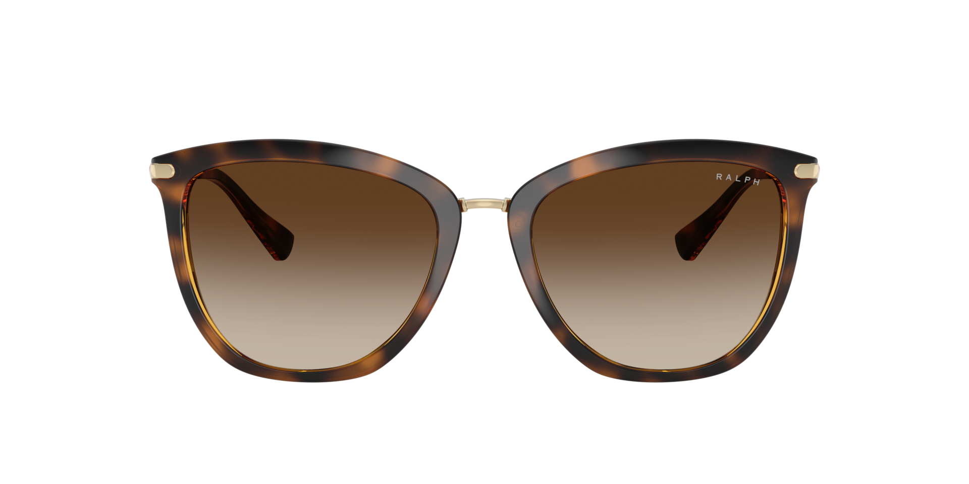 Glänzendes Dunkelhavana RA5245 -  Plastic Sonnenbrillen