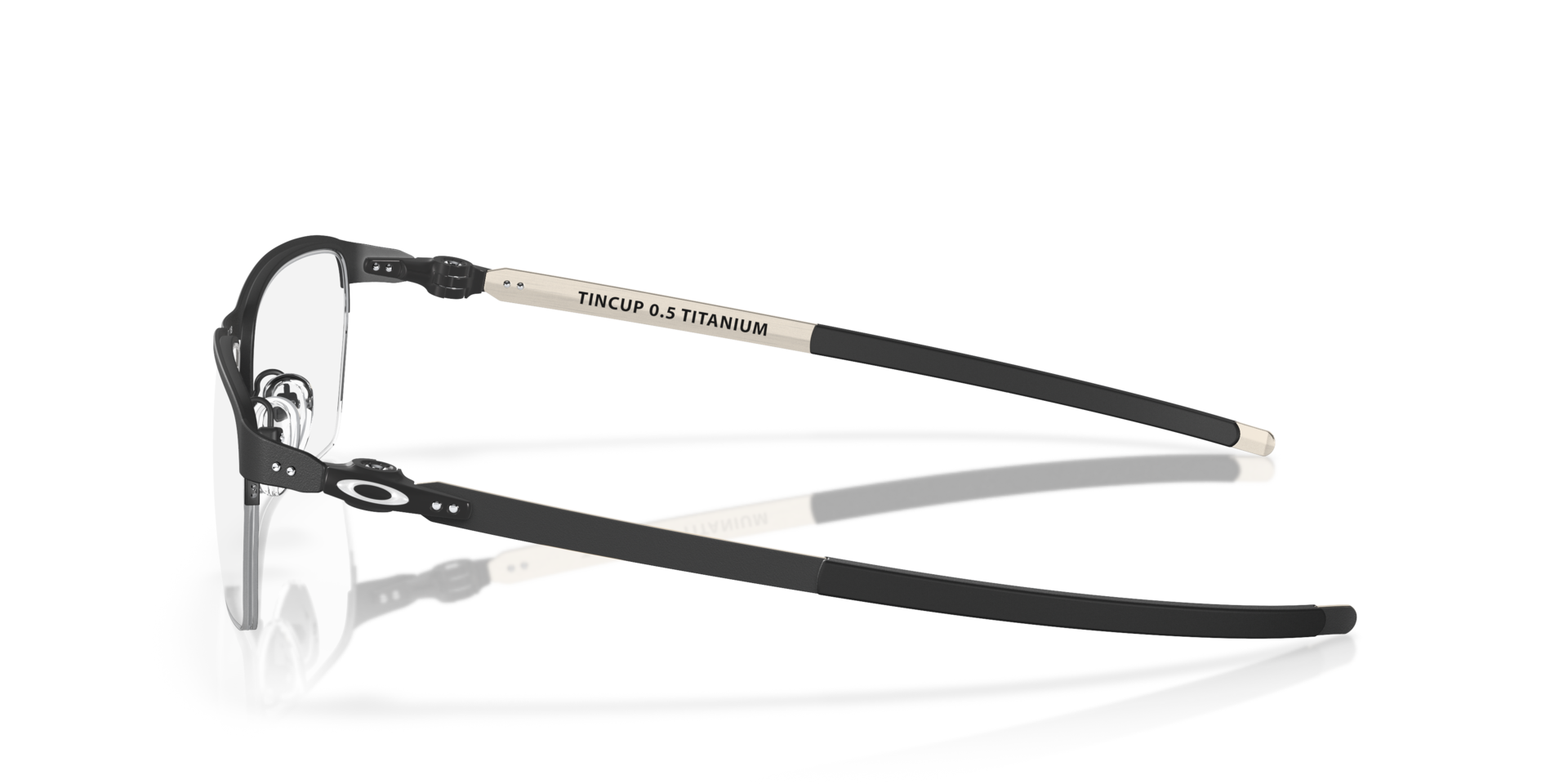 TinCup™ 0.5 Ti Kohlepulver TitanEyeglass Frames von B24, Seitenansicht