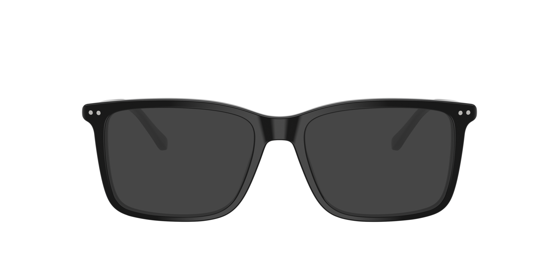 PH2287 Glanzend zwart AcetaatEyeglass Frames van B24, met getinte lenzen