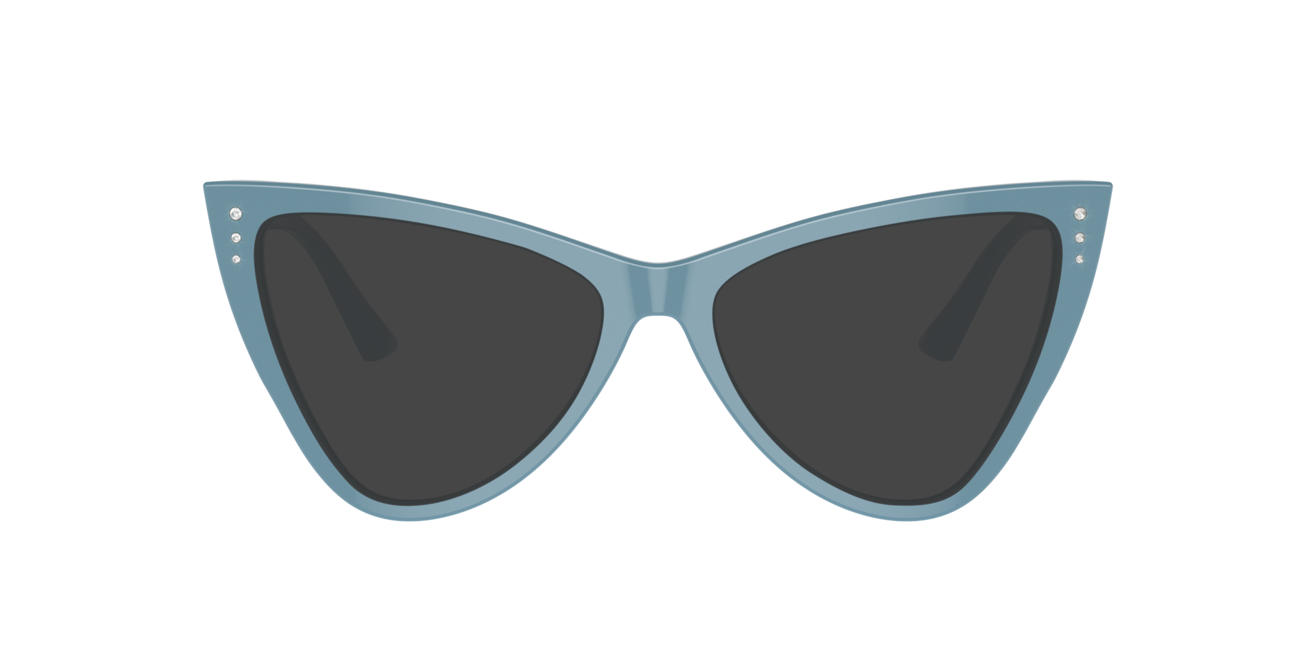 JC3004B Blauw AcetaatEyeglass Frames van B24, met getinte lenzen