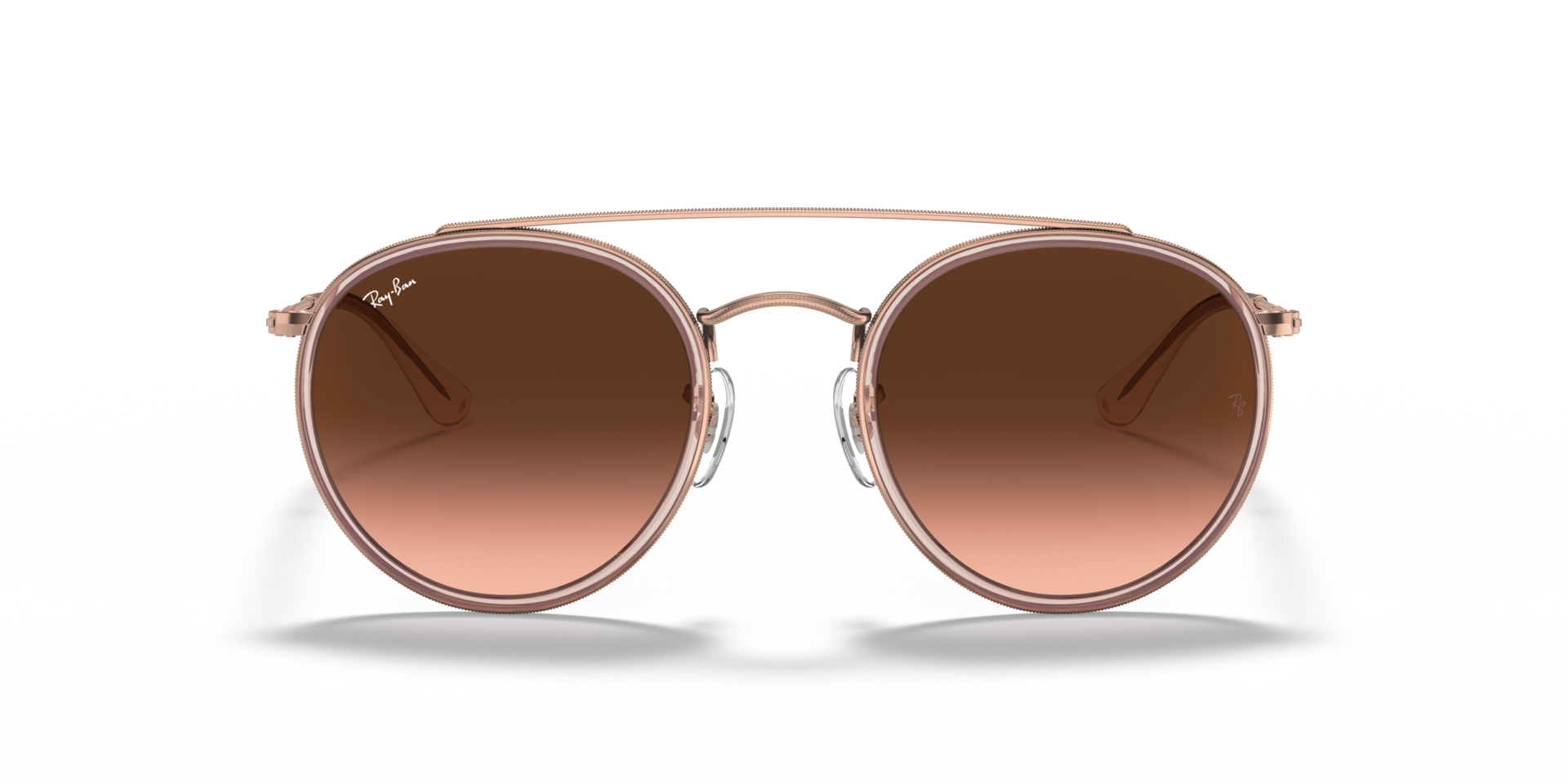 RB3647N Koper MetaalSunglass Frames van B24, Vooraanzicht