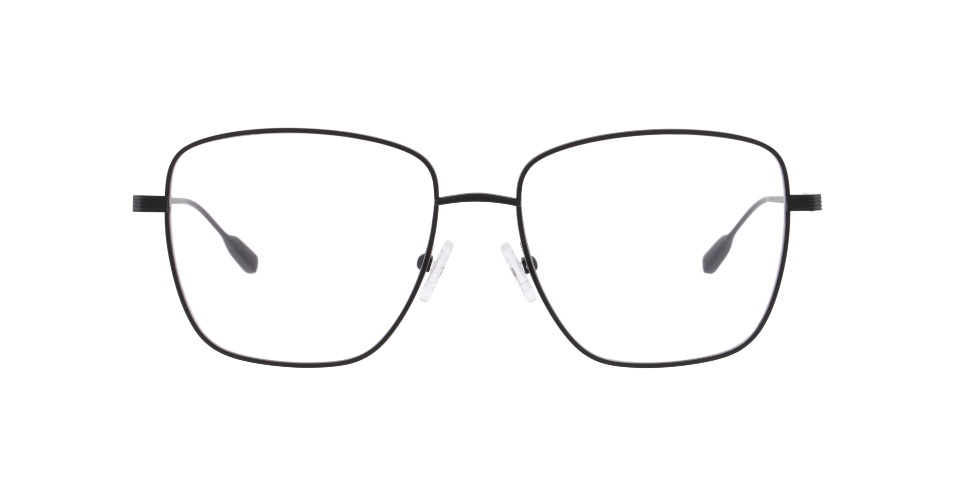 Ollie Mattschwarz TitanEyeglass Frames von B24, Vorderansicht