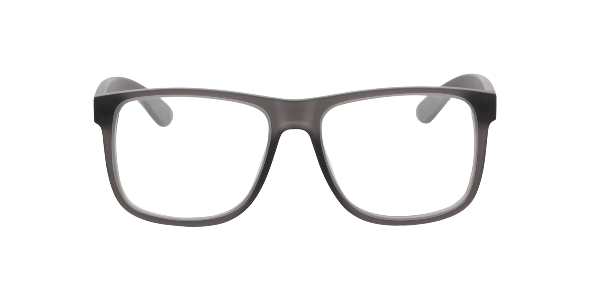 New Orleans Grijs KunststofEyeglass Frames van B24, Vooraanzicht