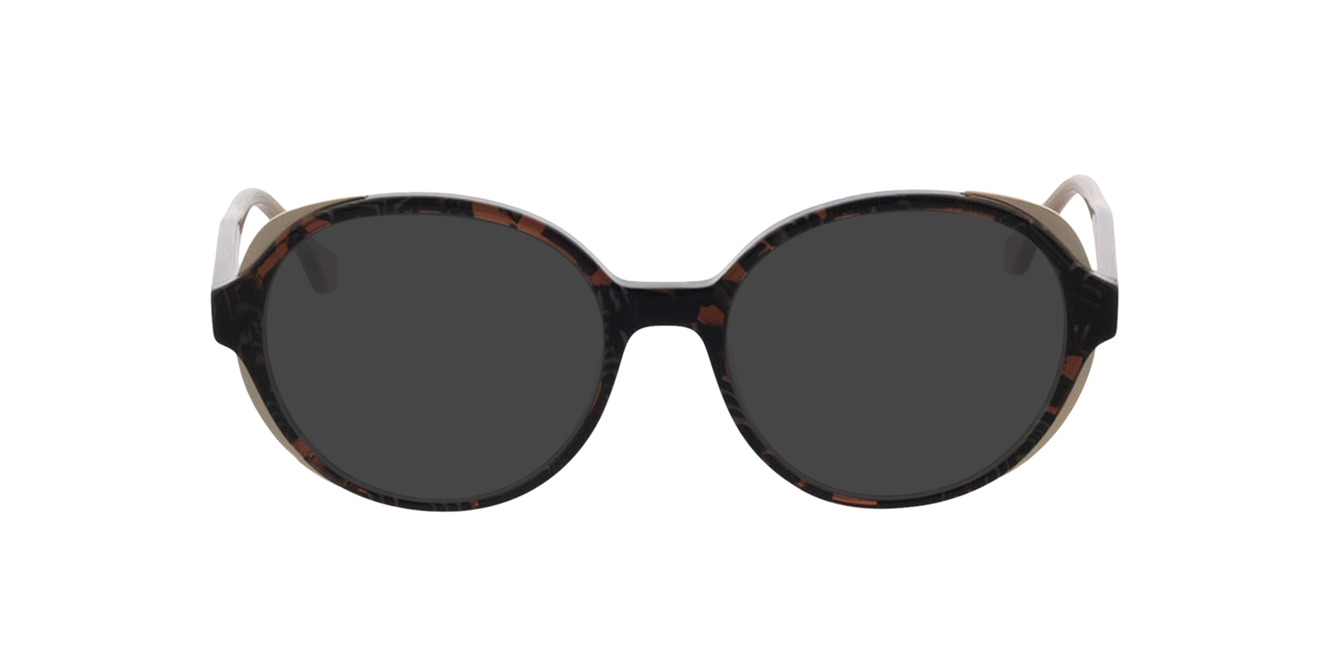 Monaco Fantasy bruin AcetaatEyeglass Frames van B24, met getinte lenzen
