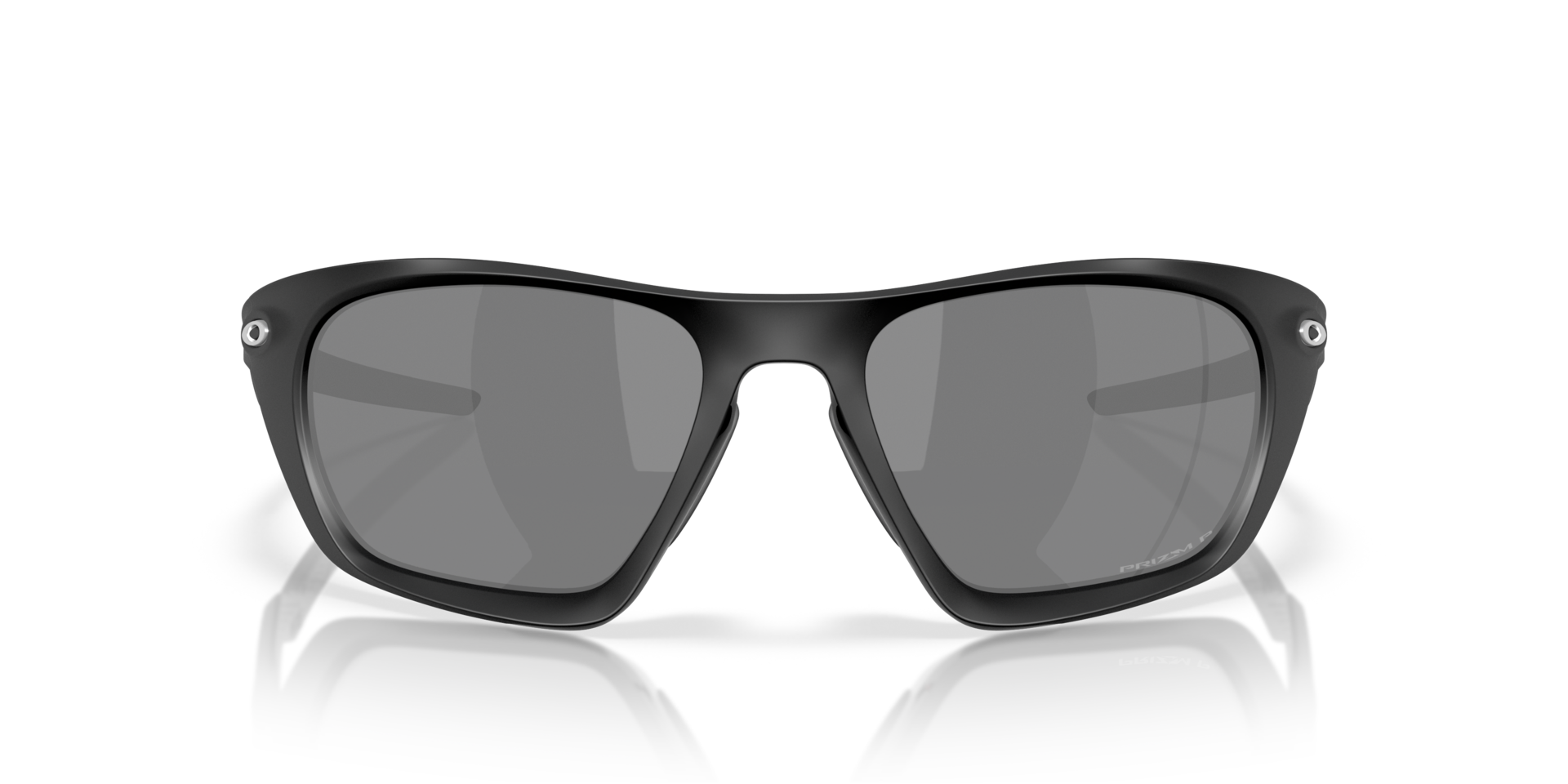 Lateralis Matzwart KunststofSunglass Frames van B24, Vooraanzicht