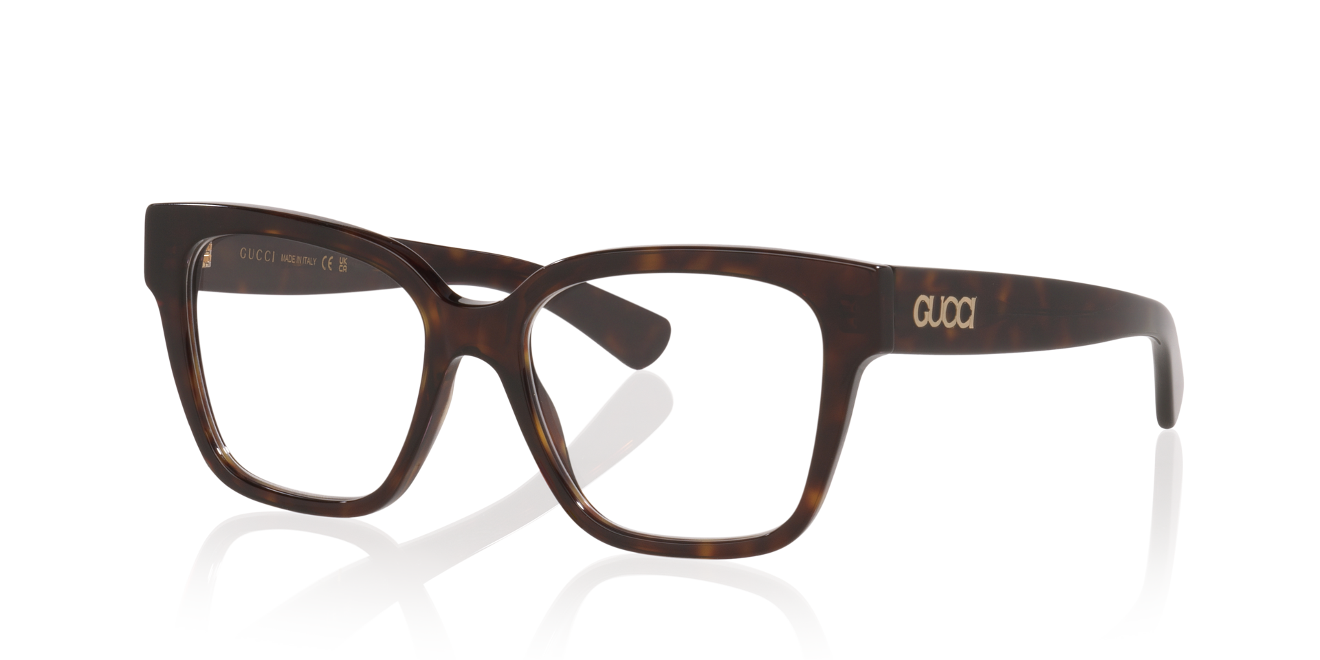 GG1791O Tortoise bruin AcetaatEyeglass Frames van B24, Hoekweergave