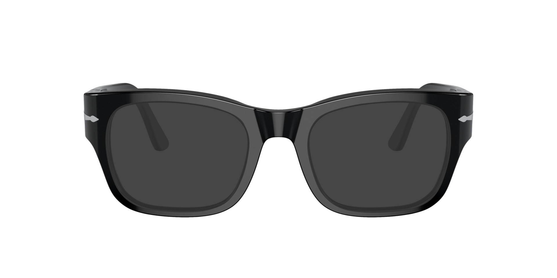 PO3297V Zwart AcetaatEyeglass Frames van B24, met getinte lenzen