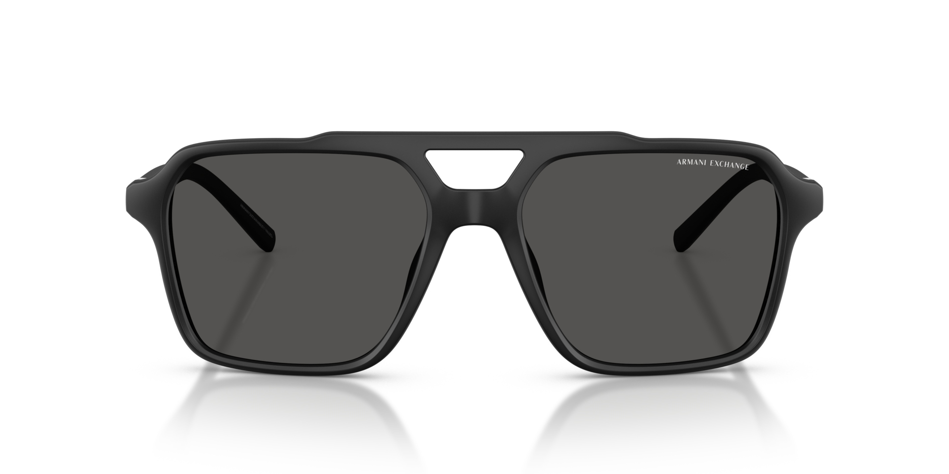 AX4166SU Matt Schwarz KunststoffSunglass Frames von B24, Vorderansicht