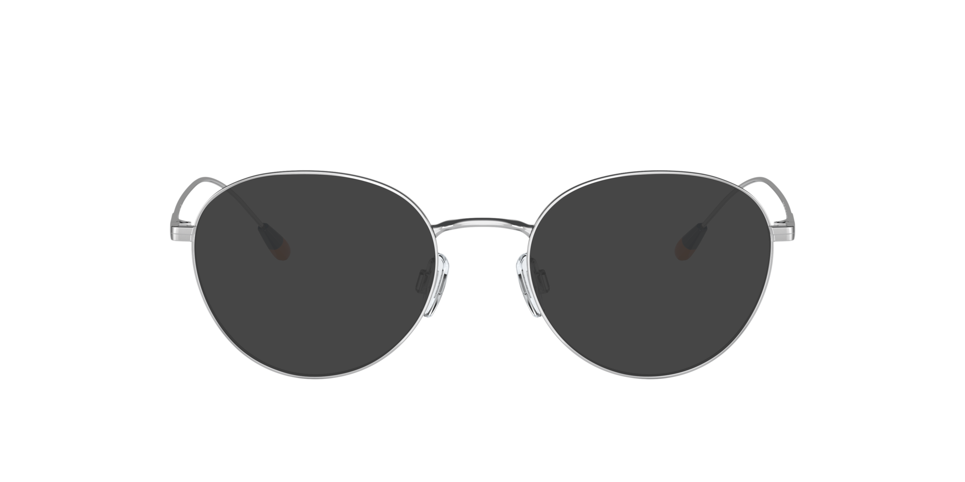 PH1208 Shiny Silver MetaalEyeglass Frames van B24, met getinte lenzen
