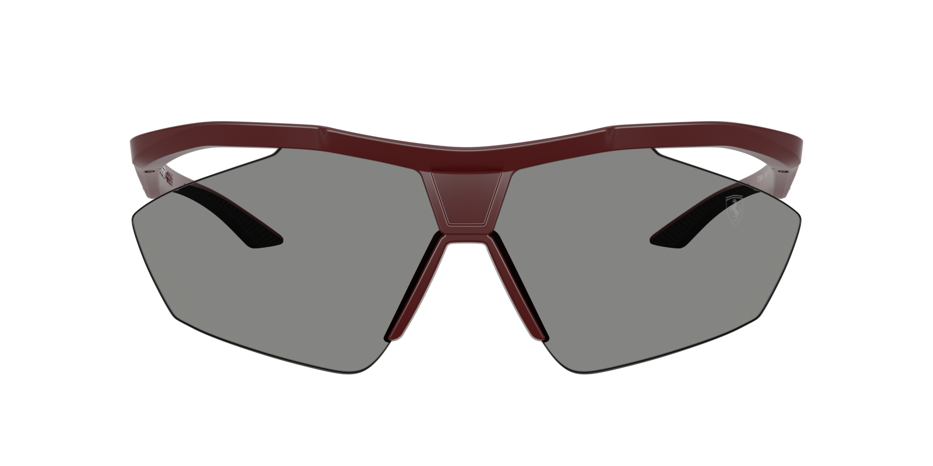 FZ6030U Red Matte KunststoffSunglass Frames von B24, mit getönten Gläsern