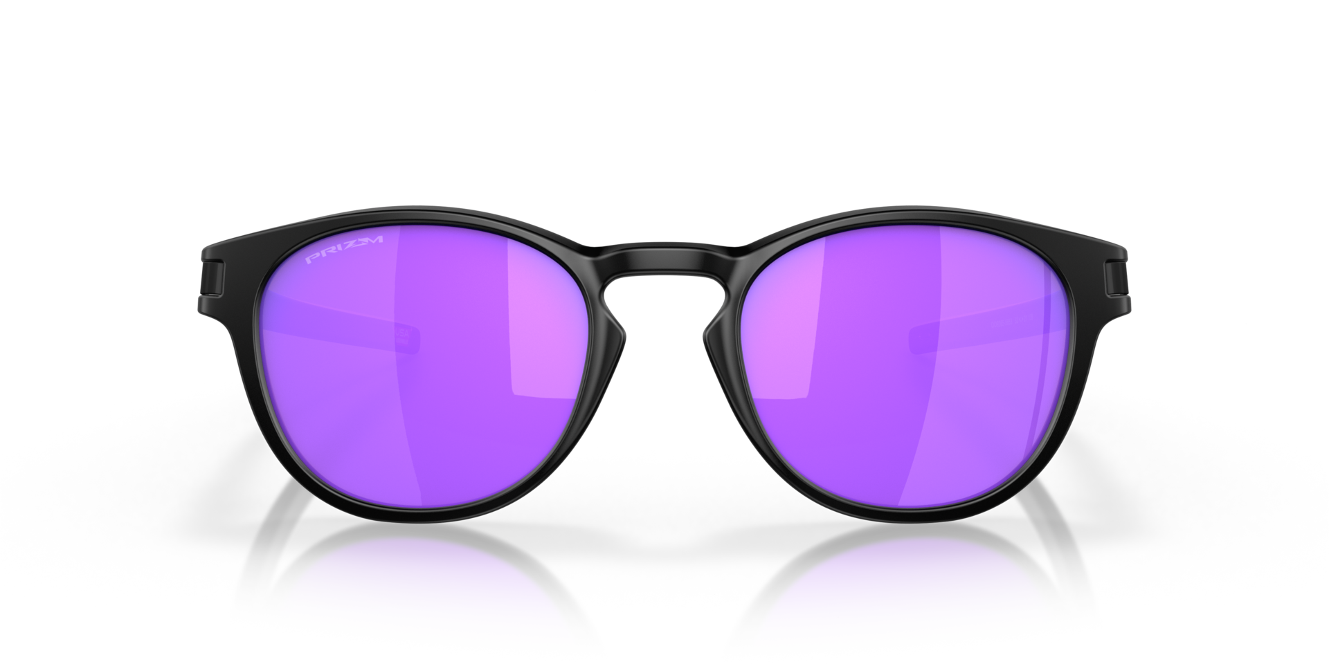 Latch™ Matzwart KunststofSunglass Frames van B24, Vooraanzicht