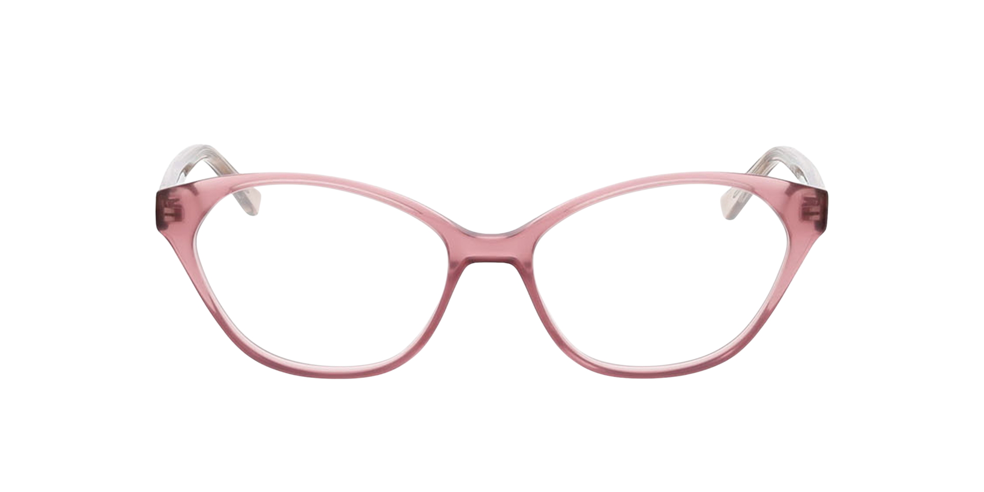 Nora Kristal lichtbruin AcetaatEyeglass Frames van B24, Vooraanzicht
