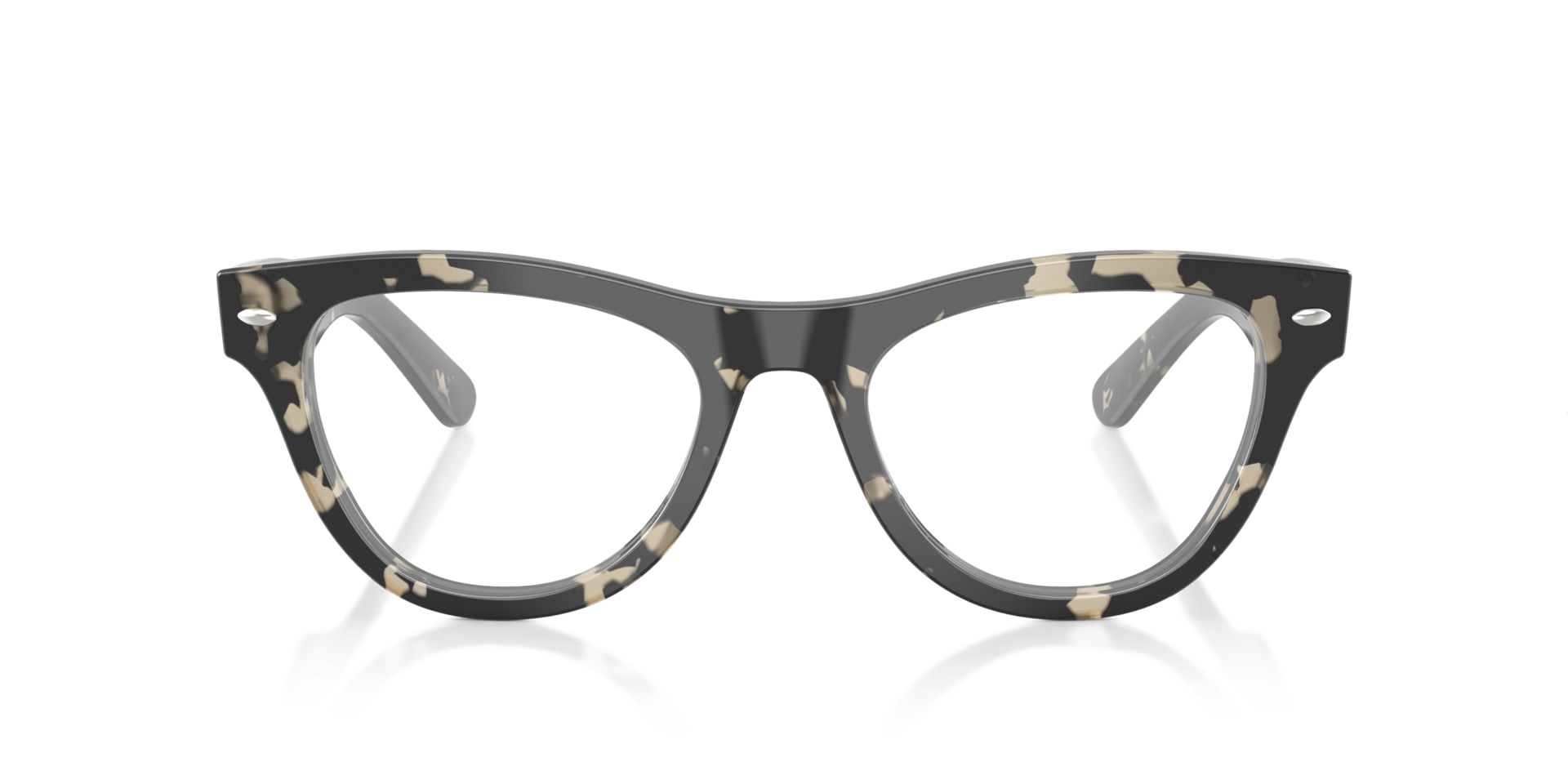 RB5510 Grey Tortoise AcetaatEyeglass Frames van B24, Vooraanzicht