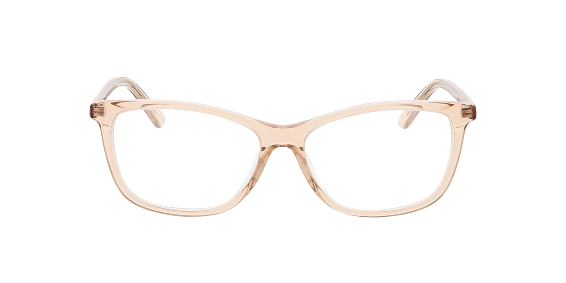 Paris Crystal Pink Beige AcetatEyeglass Frames von B24, Vorderansicht