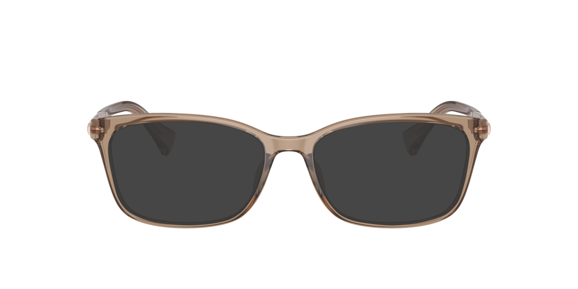 RA7160U Transparant Beige KunststofEyeglass Frames van B24, met getinte lenzen