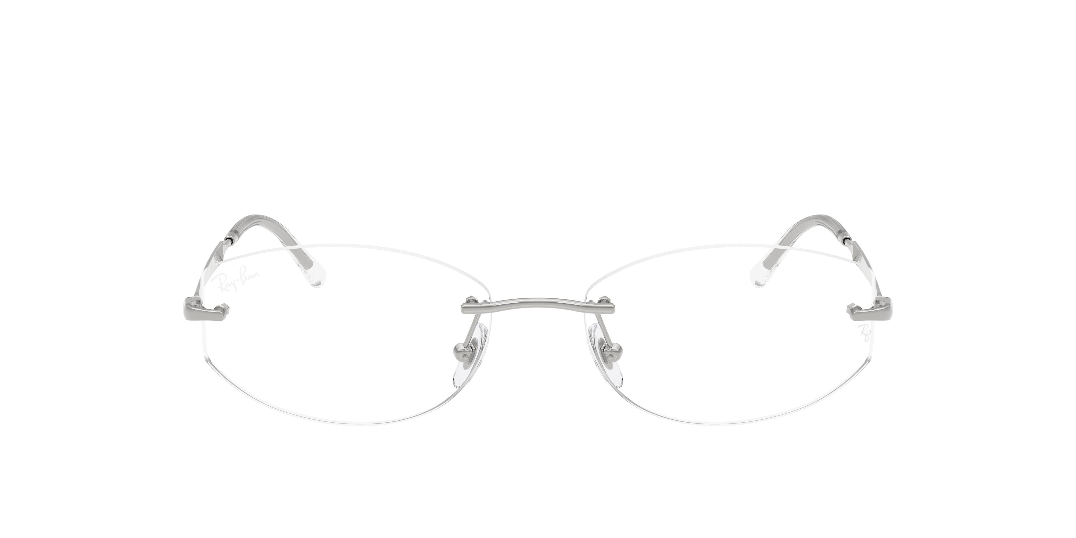 Ray-Ban Rb3792v Optics 0Rx3792v 2501 Metall Irregular Brille – auch als Gleitsichtbrille Herren Silber Mittel - Bild 6