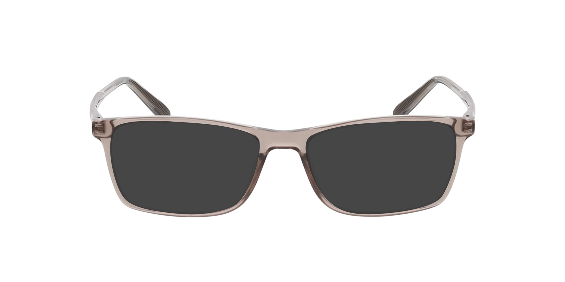 Toronto Kristal lichtgrijs KunststofEyeglass Frames van B24, met getinte lenzen