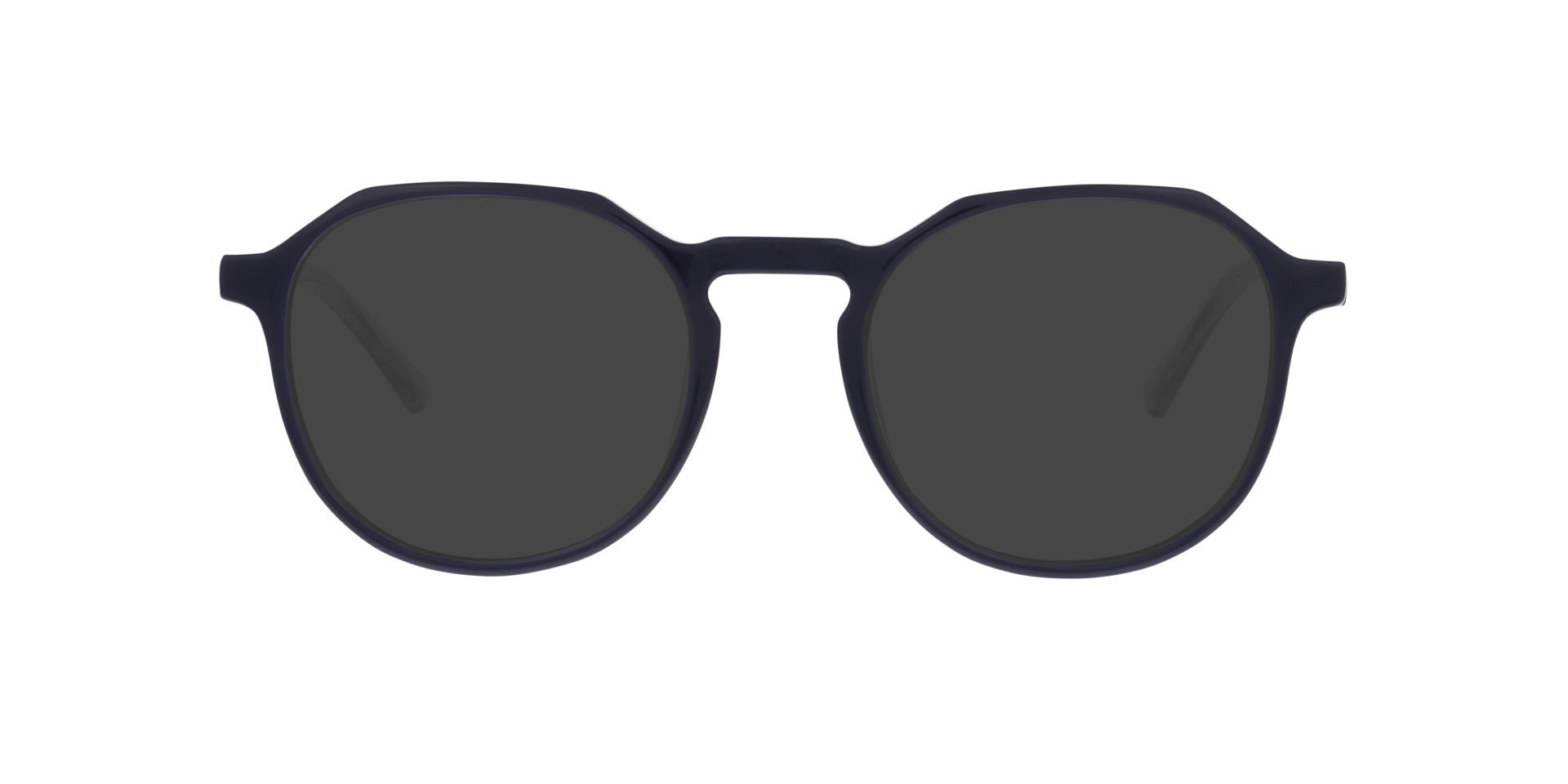 Marmor Navy Blue KunststoffEyeglass Frames von B24, mit getönten Gläsern