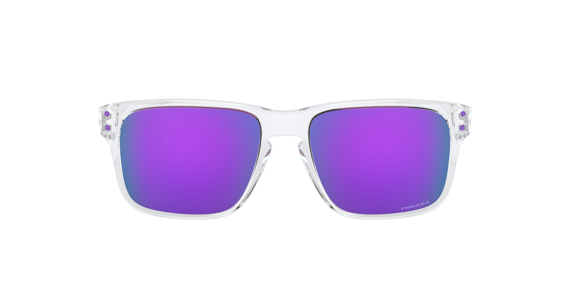 Holbrook™ XS (Youth Fit) Transparent glänzend KunststoffSunglass Frames von B24, Vorderansicht