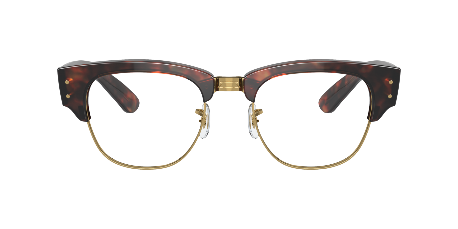 RB0316V Tortoise op goud KunststofEyeglass Frames van B24, Vooraanzicht