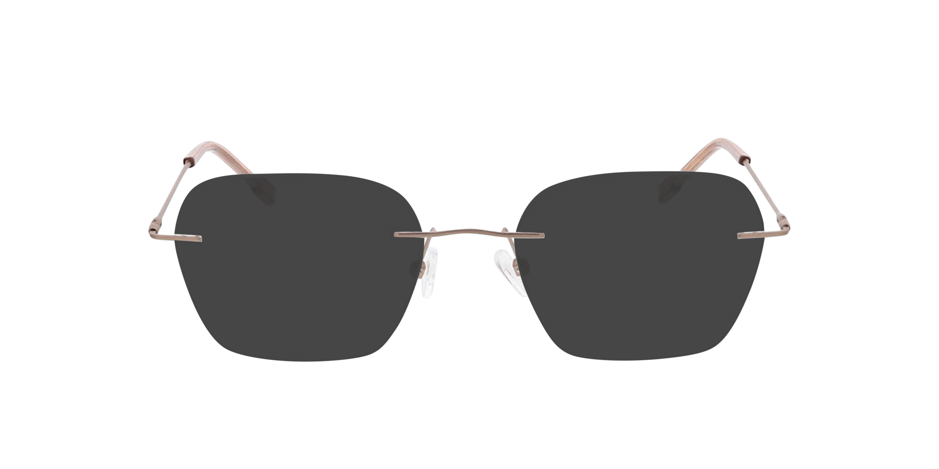Satin Pink Gold Frieda -  Metal Sonnenbrillen