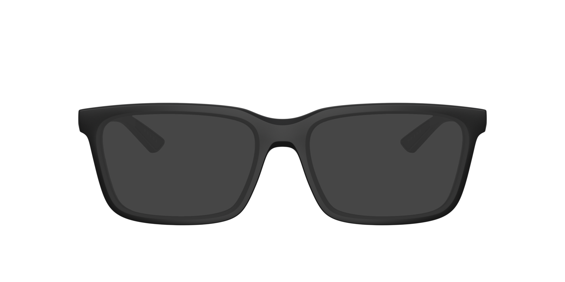 PS 02SV Matt Schwarz KunststoffEyeglass Frames von B24, mit getönten Gläsern