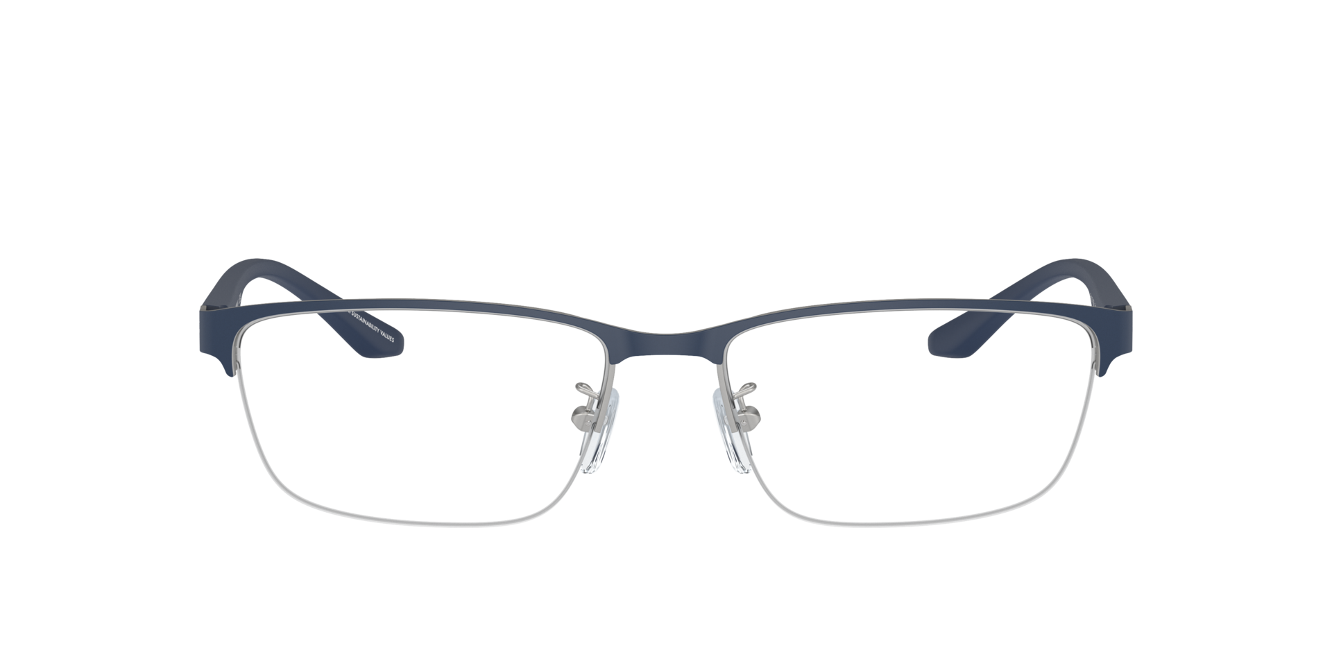Matte Silver/Bluette EA1147 -  Metal Brillen