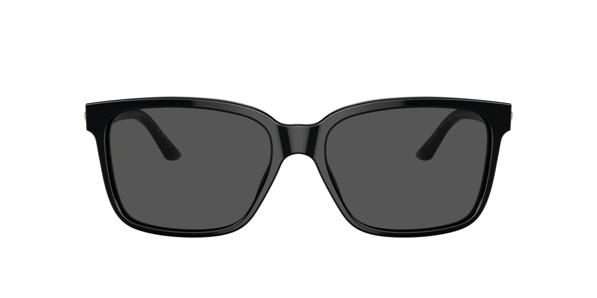 VE4307 Zwart AcetaatSunglass Frames van B24, met getinte lenzen
