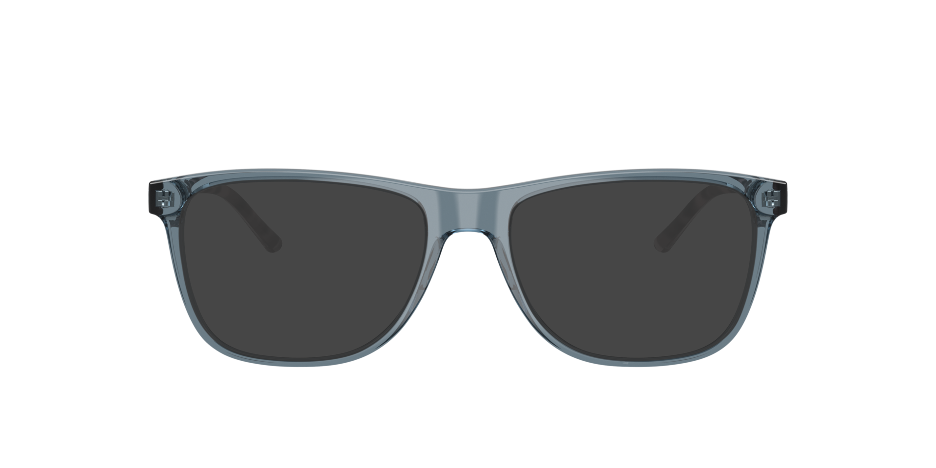 AX3048 Shiny Blue KunststoffEyeglass Frames von B24, mit getönten Gläsern