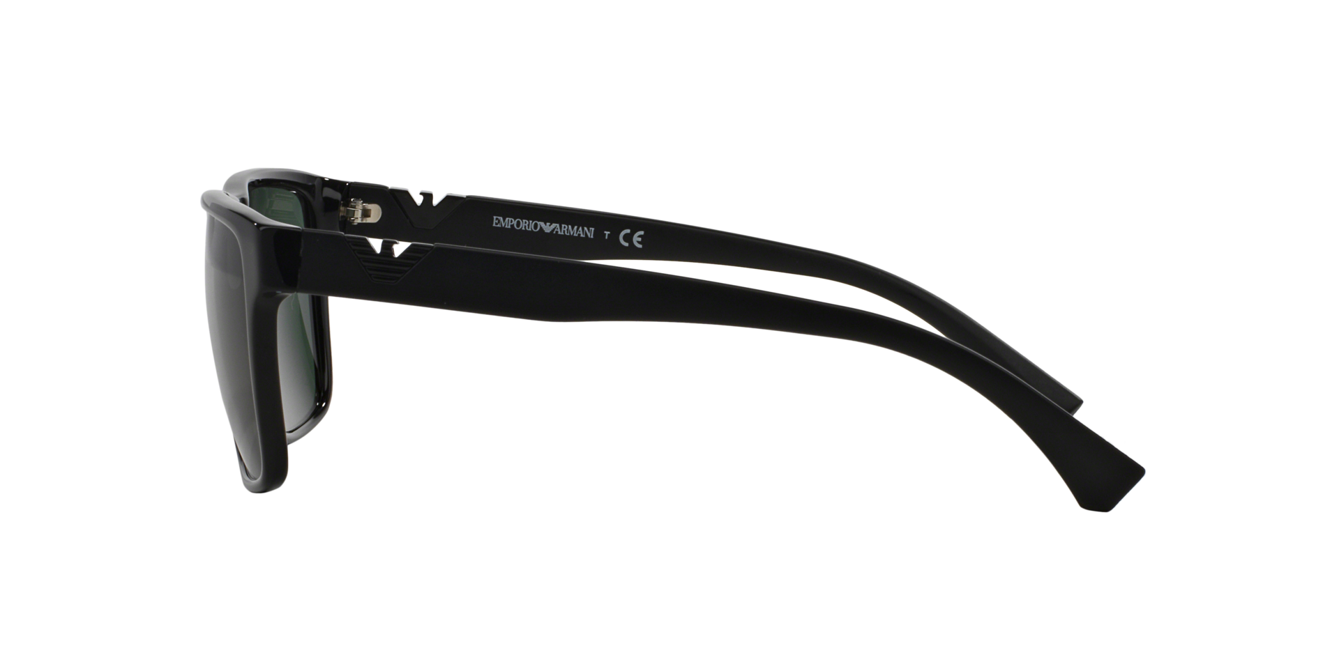 EA4035 Schwarz glänzend AcetatSunglass Frames von B24, Seitenansicht