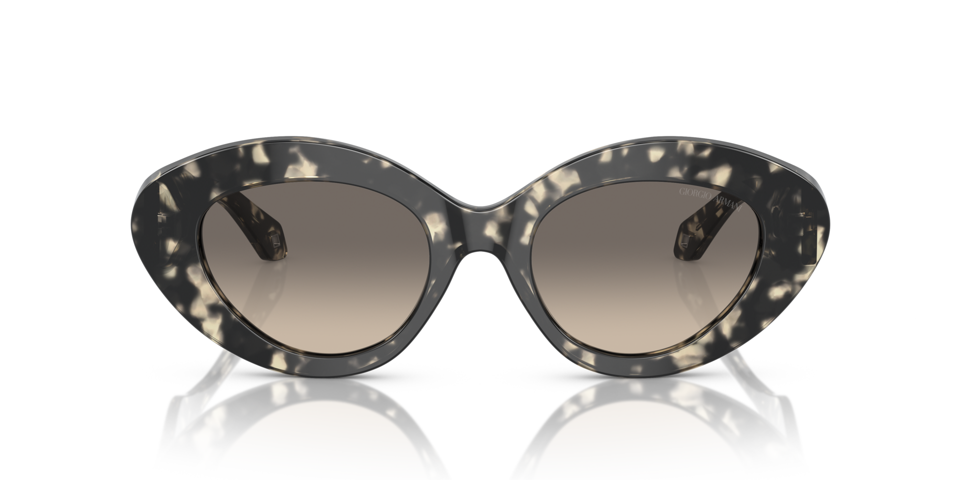 AR8188 Havana Grau AcetatSunglass Frames von B24, Vorderansicht
