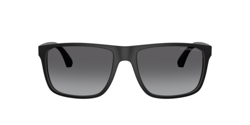 Emporio Armani - EA4033, Herren, Gummi Schwarz/Grau/blue/brown, Größe: Large