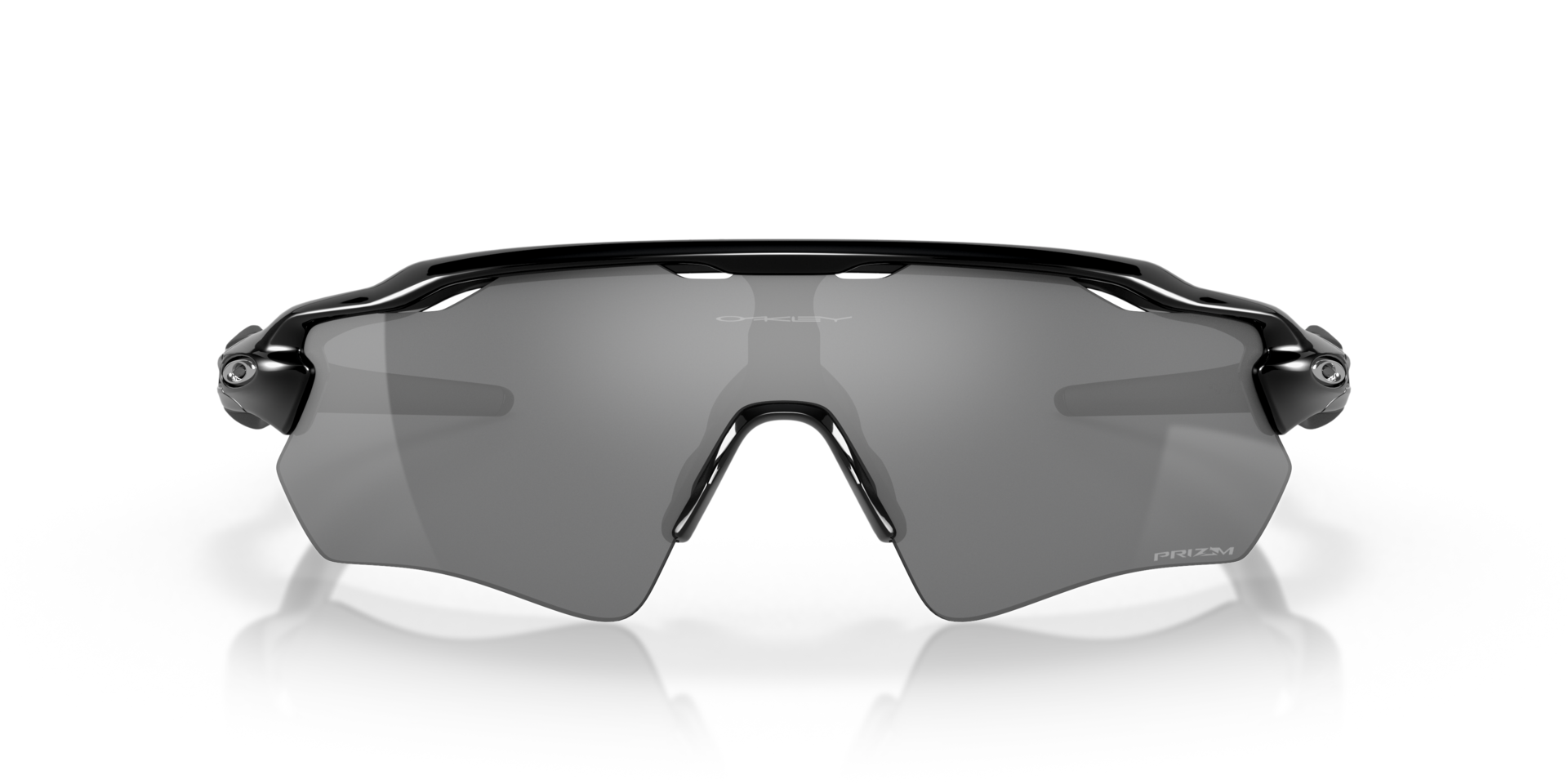 Radar® EV Path® Glanzend zwart KunststofSunglass Frames van B24, Vooraanzicht