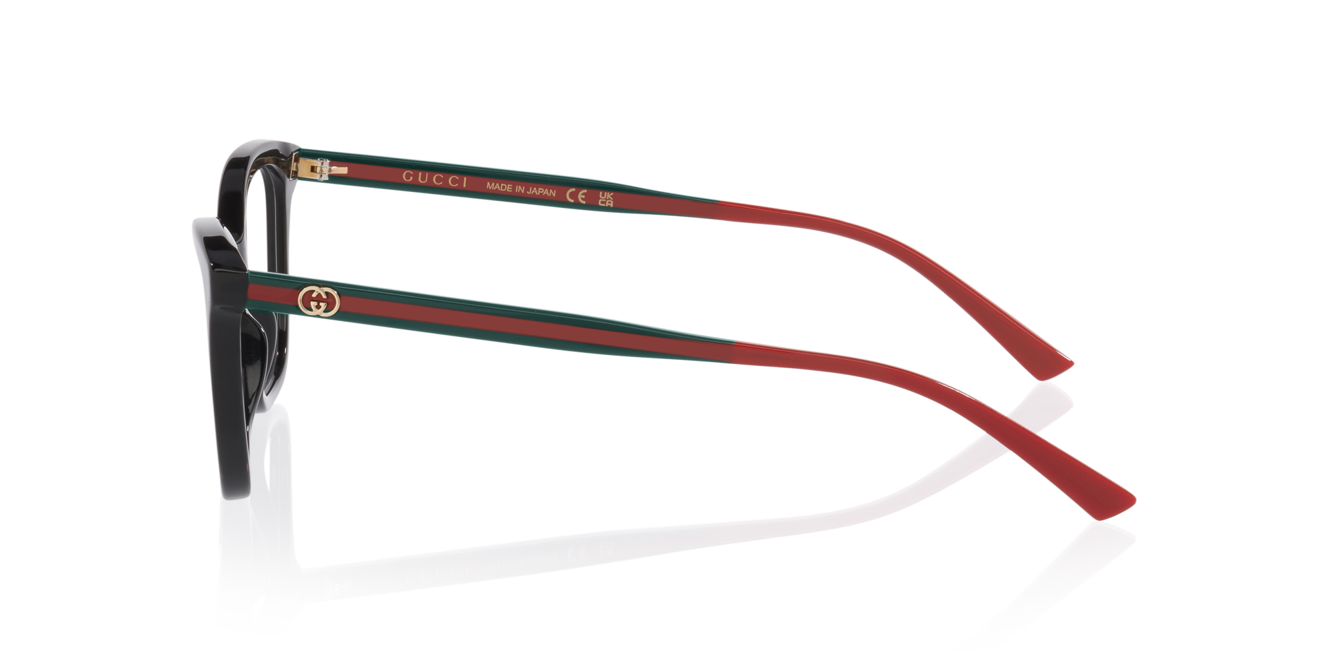 GG2117O Schwarz AcetatEyeglass Frames von B24, Seitenansicht