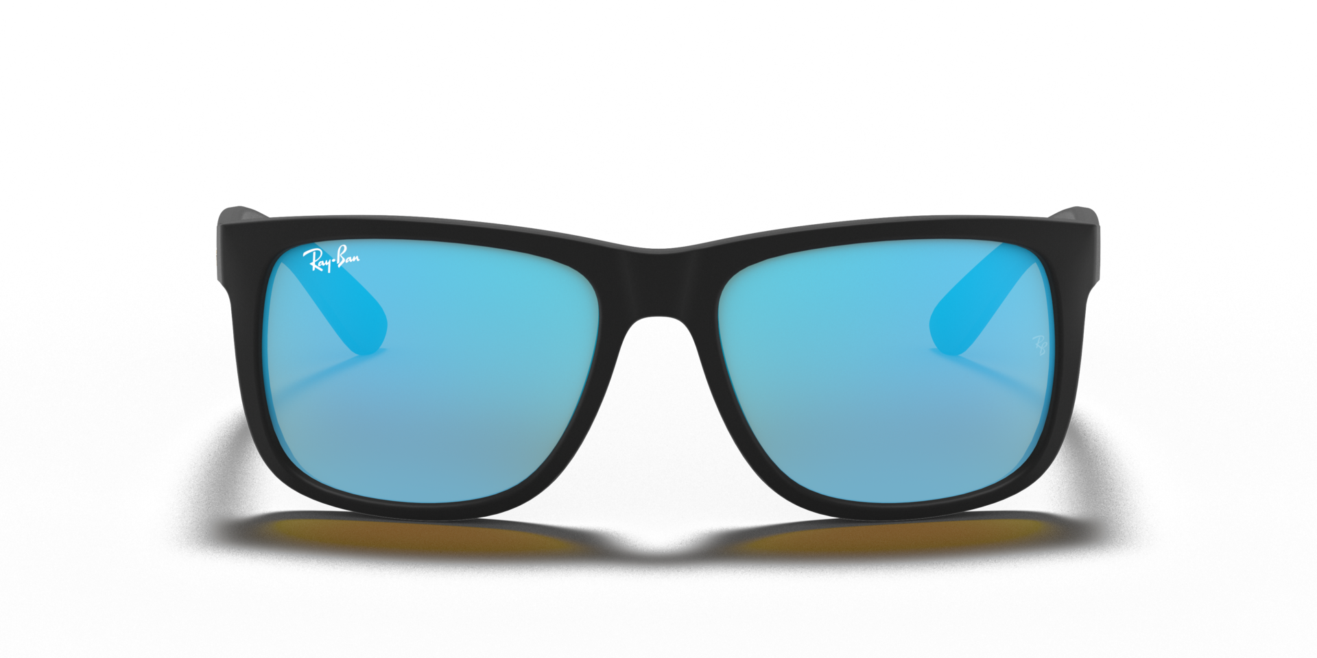 RB4165 Rubber zwart KunststofSunglass Frames van B24, Vooraanzicht
