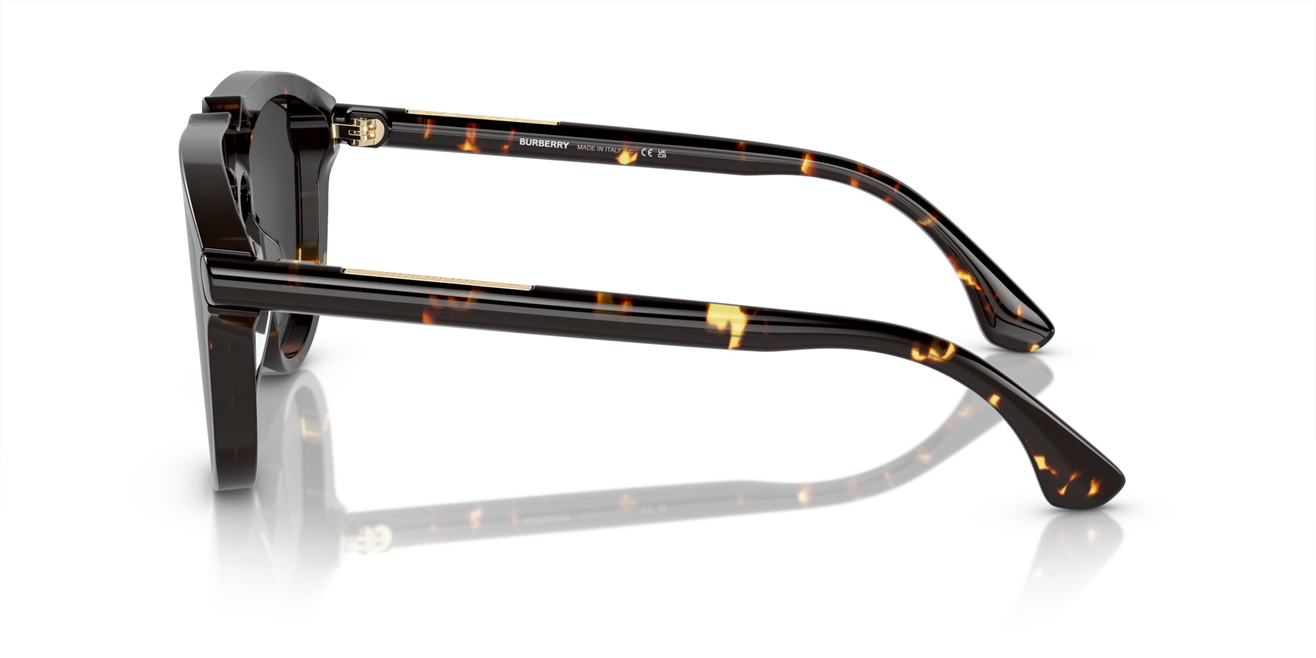 BE4417U Dunkelhavana AcetatSunglass Frames von B24, Seitenansicht