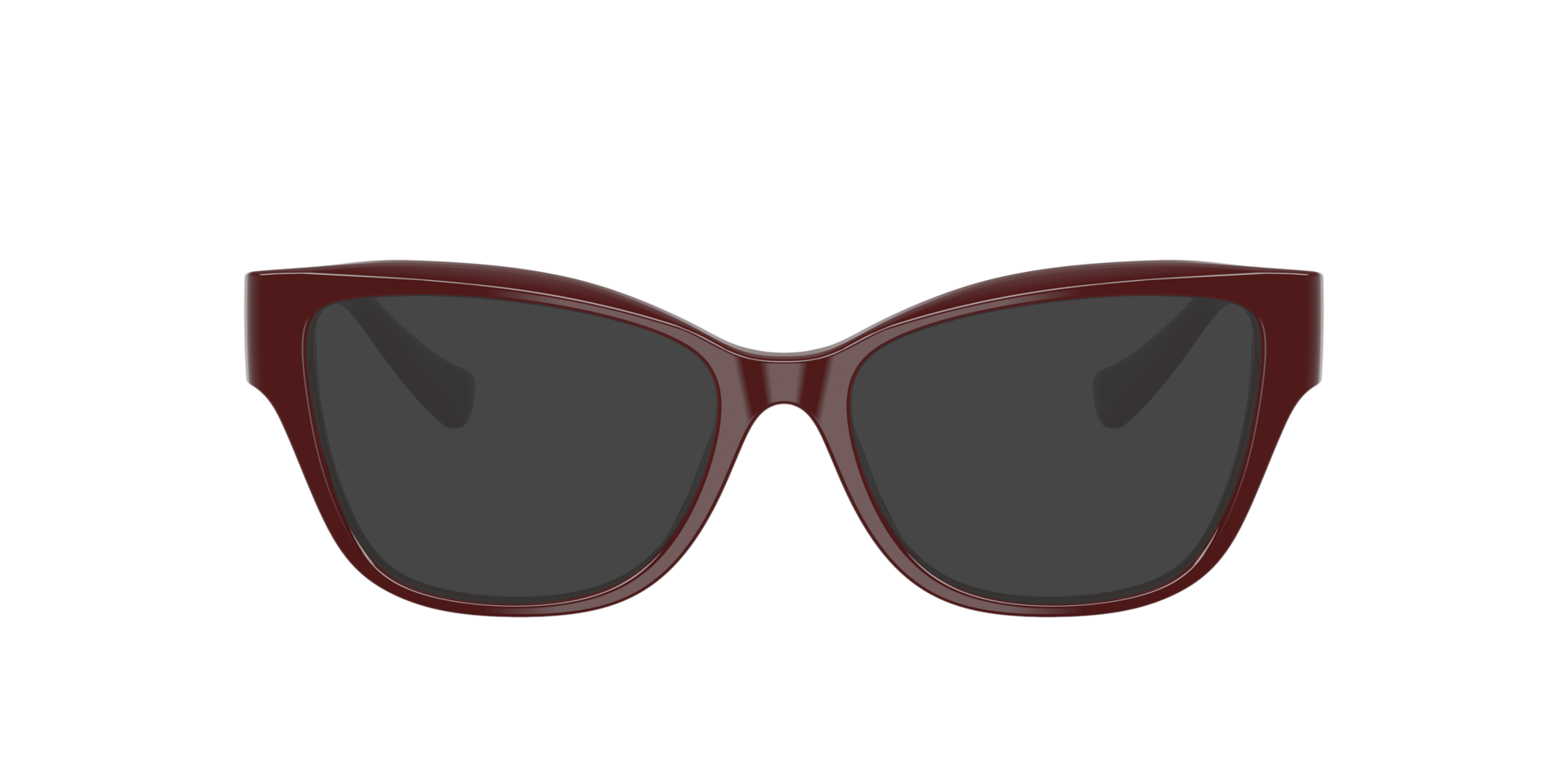 VE3347 Solid Red AcetaatEyeglass Frames van B24, met getinte lenzen