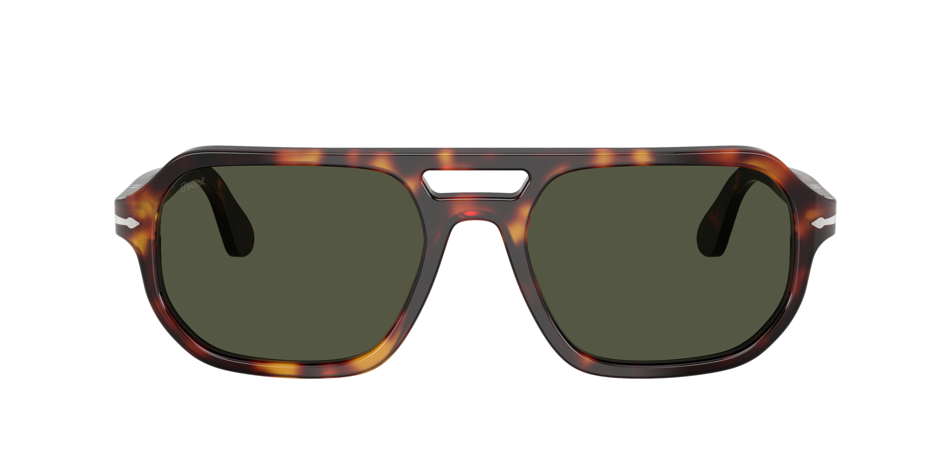 PO3393S Havana AcetaatSunglass Frames van B24, met getinte lenzen