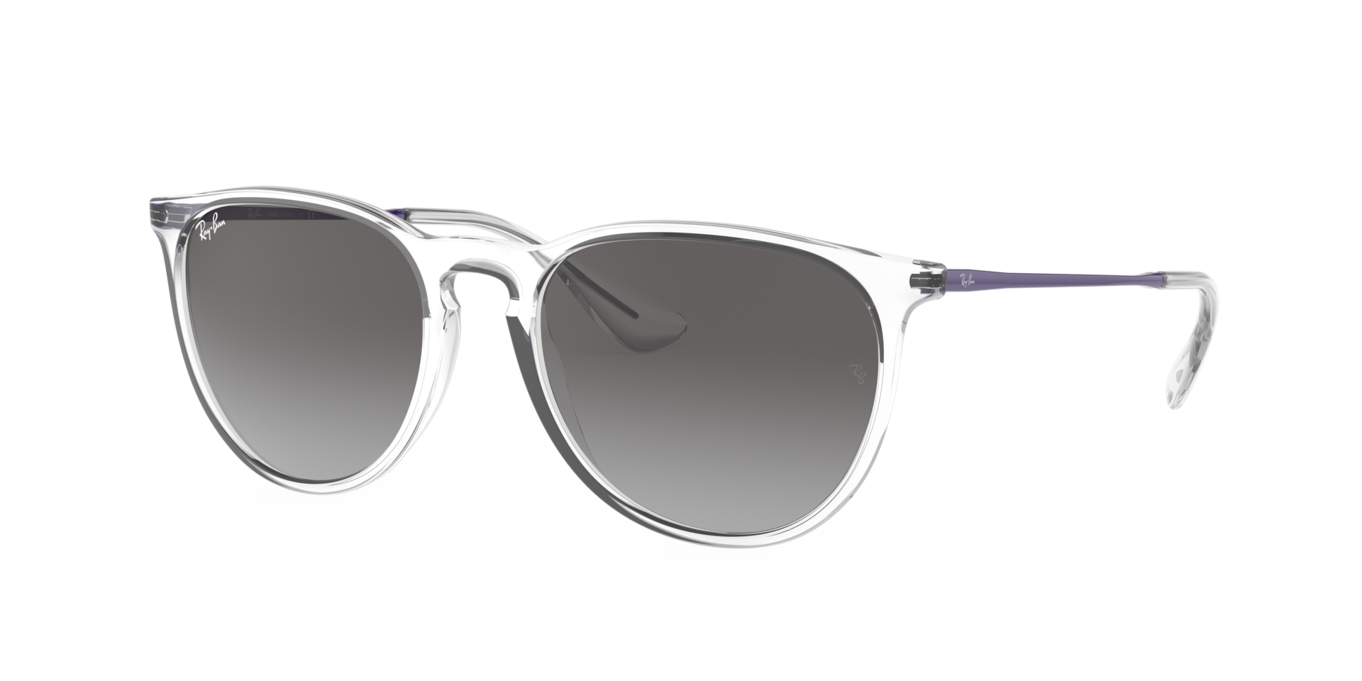 RB4171 Transparent KunststoffSunglass Frames von B24, Dreiviertelansicht