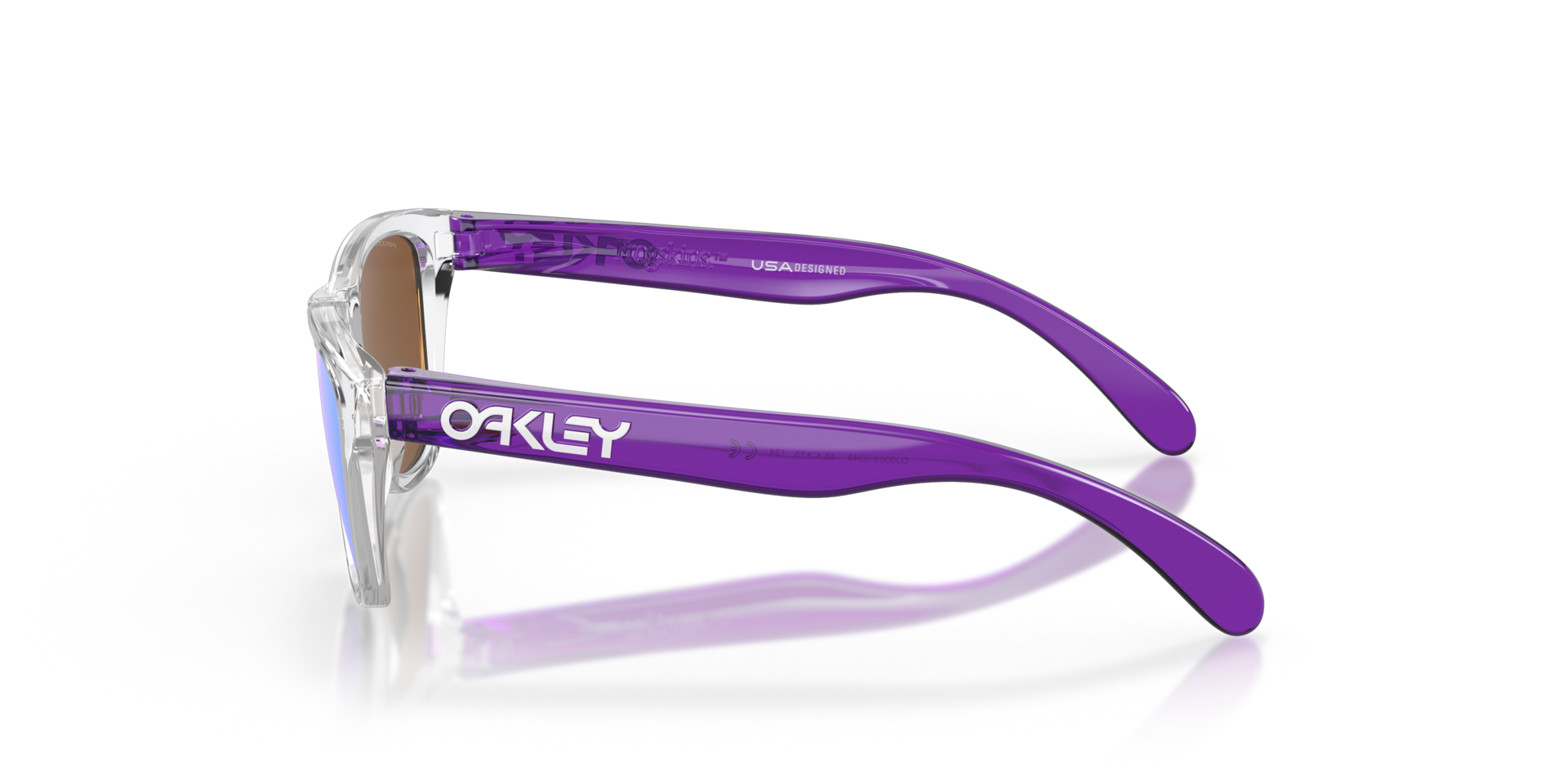 Frogskins™ XXS (Youth Fit) Klar KunststoffSunglass Frames von B24, Seitenansicht