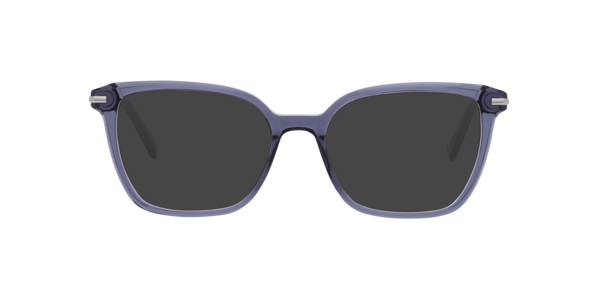 Bliss Crystal Blue & Grey AcetatEyeglass Frames von B24, mit getönten Gläsern