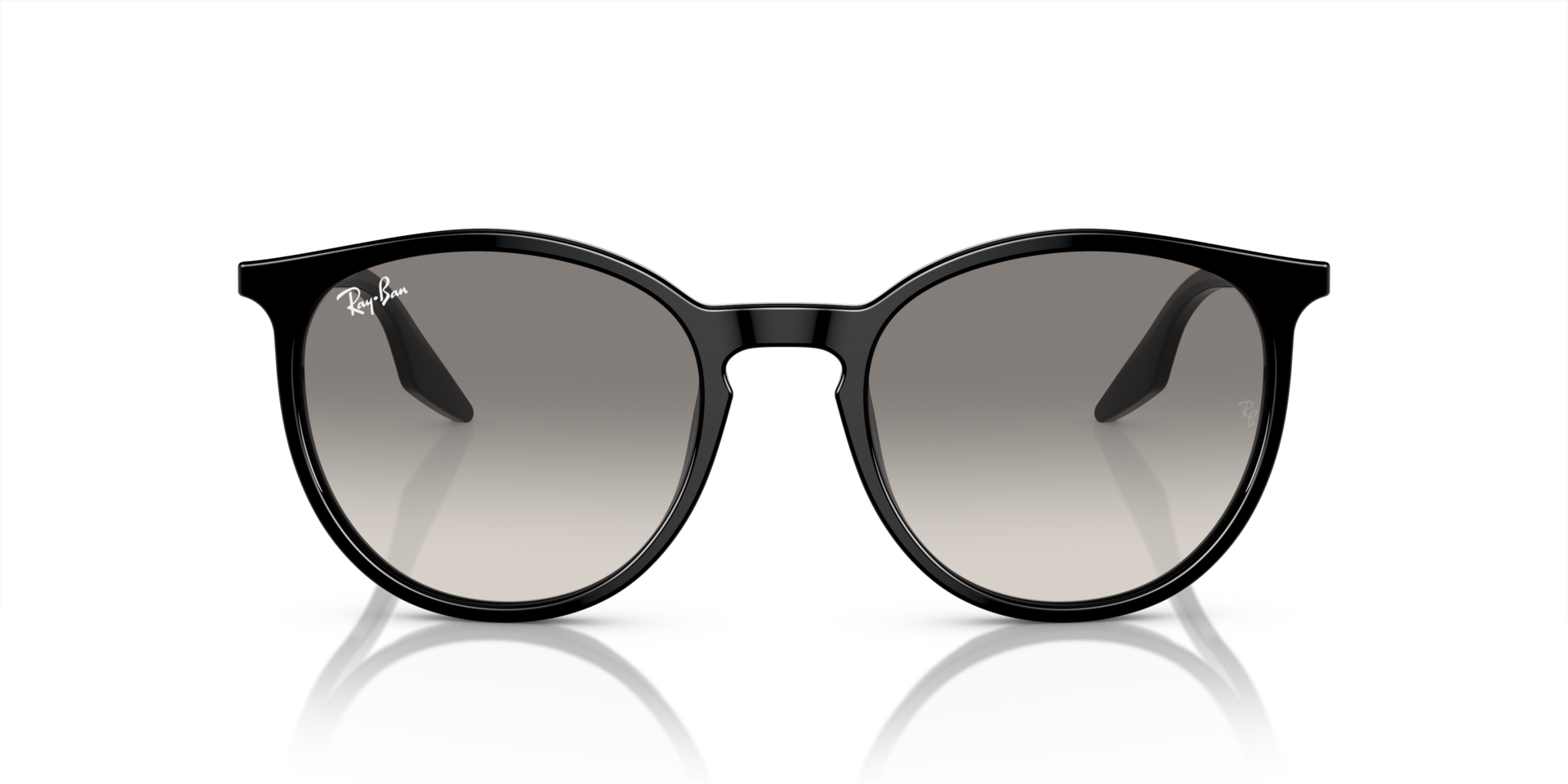 RB2204 Schwarz AcetatSunglass Frames von B24, Vorderansicht