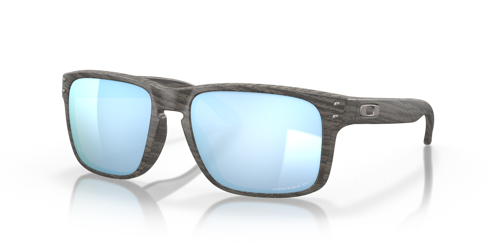 Holbrook™ Woodgrain Collection Woodgrain KunststoffSunglass Frames von B24, Dreiviertelansicht