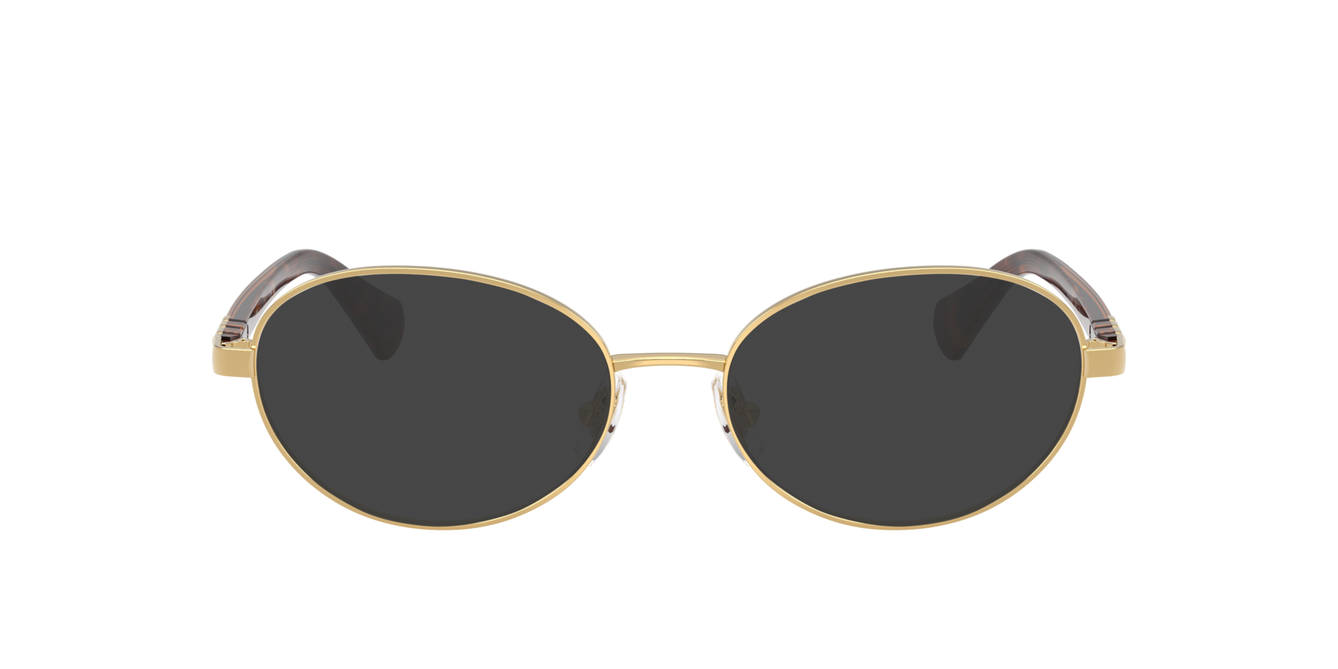 RA6066 Gold MetallEyeglass Frames von B24, mit getönten Gläsern