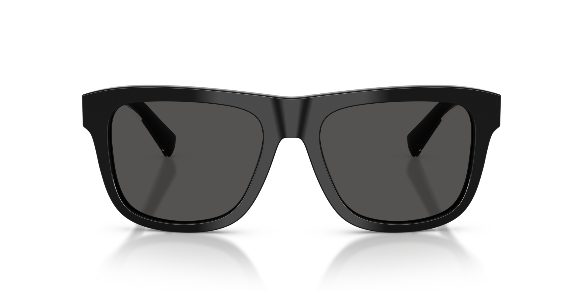DG4545 Zwart AcetaatSunglass Frames van B24, Vooraanzicht
